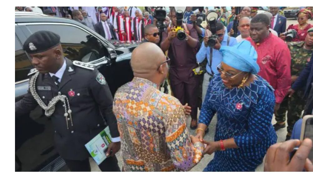 Gov Fubara, Deputy Attend Armed Forces Remembrance Day.