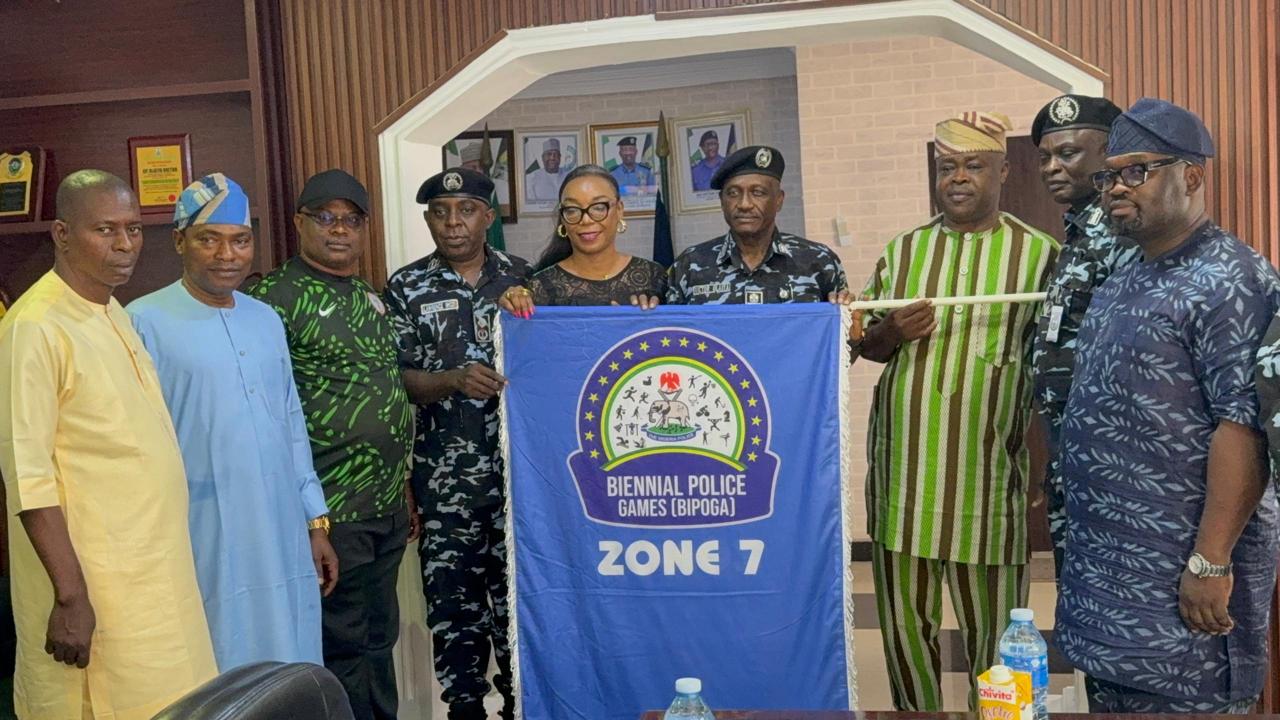 Nigeria Police Zone 7 Unveils Official Colours & Jersey Ahead of BIPOGA 2026 in Asaba