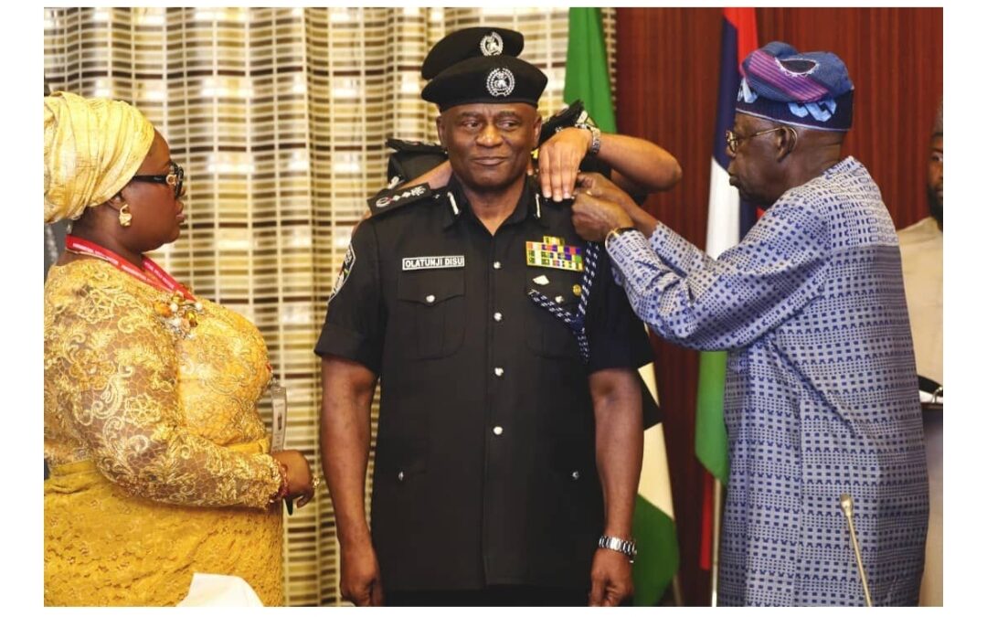Tinubu Decorates Disu as Acting IGP