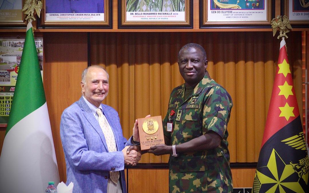 Nigeria’s Army Chief Reaffirms Global Partnership For National Security