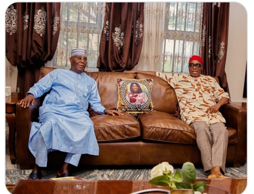 Atiku Visits Amaechi after securing ADC Presidential Ticket