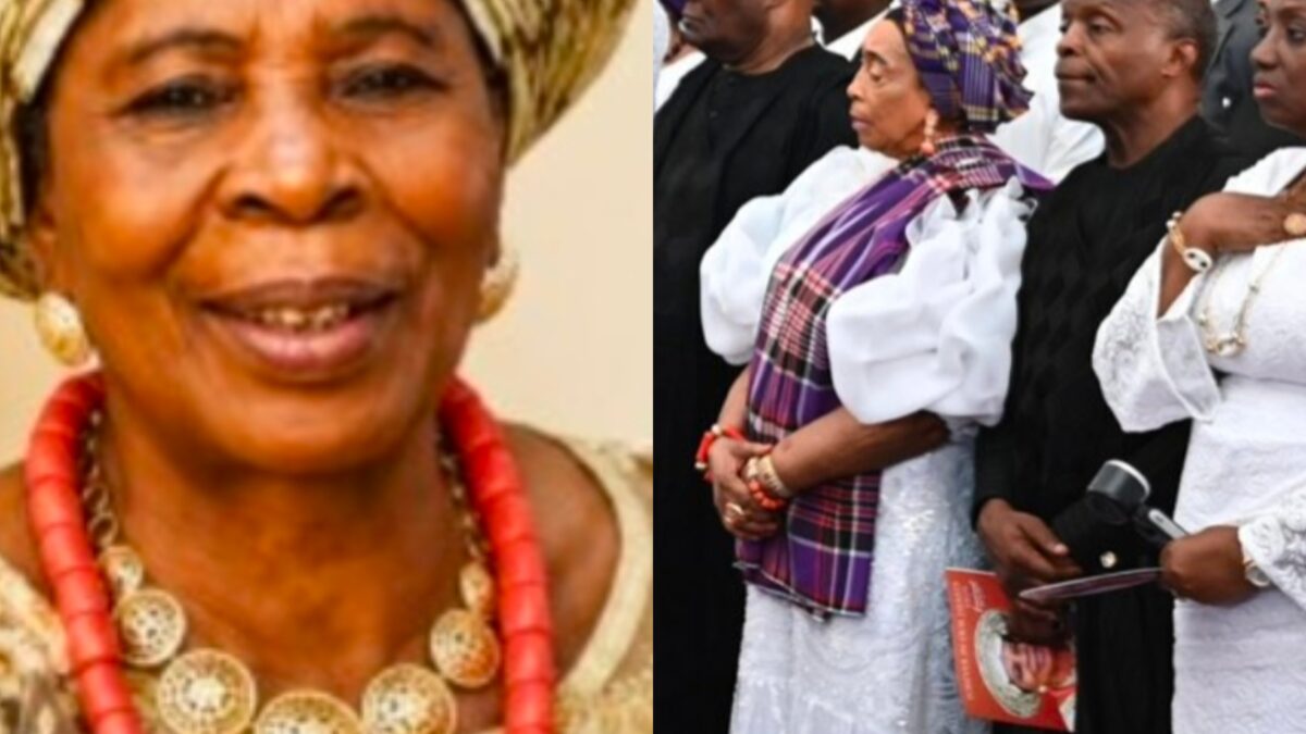 Ubima Receives Throng of Political Heavyweights As Remains Of Dame Ezinne Mary Oduah Amaechi Committed To Mother Earth